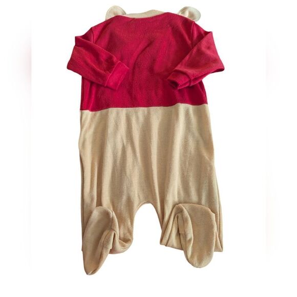 Disney Winnie the Pooh vintage outfit with matching bib 3/6 months - Picture 4 of 6